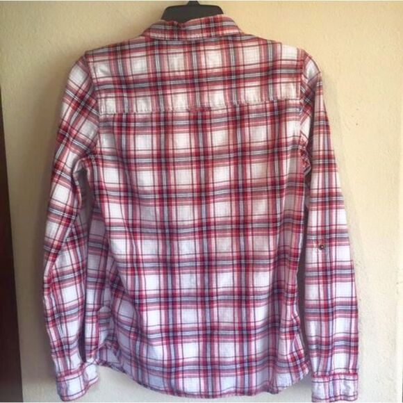 Forever 21 plaid button down shirt S - Picture 2 of 8